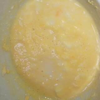 【離乳食中期】卵と豆腐のミルクスープ